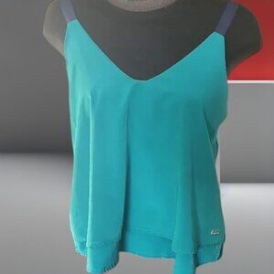 Teal Sleeveless Women's Top